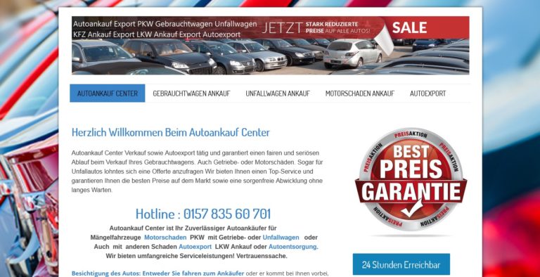 Autoankauf Greifswals – Wir kaufen dein Wagen auch ohne TÜV