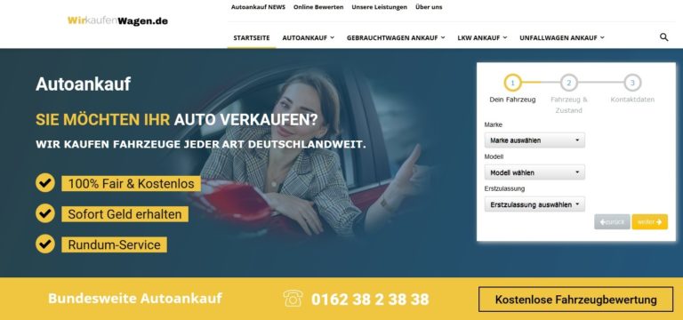 Auto Ankauf PKW Ankauf Motorschaden Unfallwagen