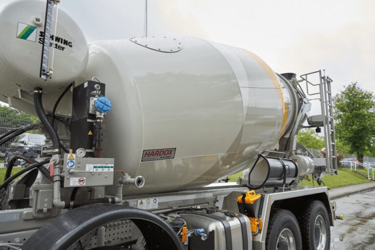 Stetter Fahrmischer – Mehr Nutzlast durch Hardox® Verschleißblech