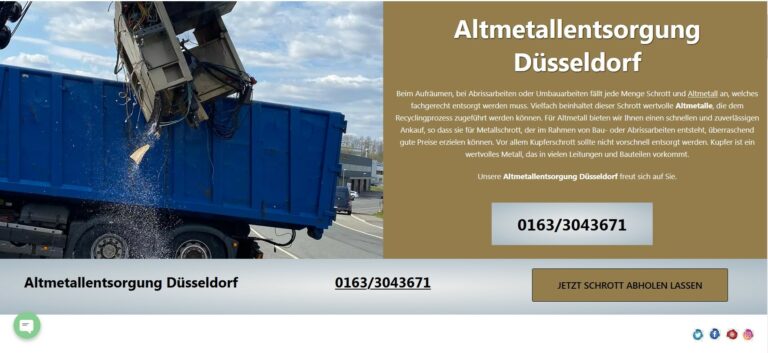 Schrottabholung Bocholt – kostenlose Abholung von allen Metallen ,Autos, Haushaltsgeräten und mehr!!! Rufen Sie uns an