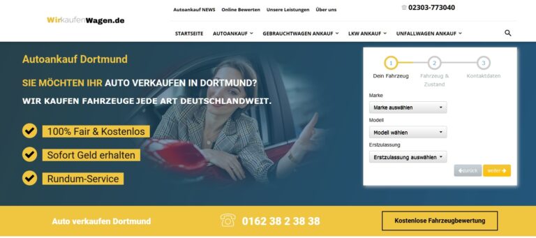 Autoankauf Oberhausen – bietet den besten Service und faire Preise beim Autokauf