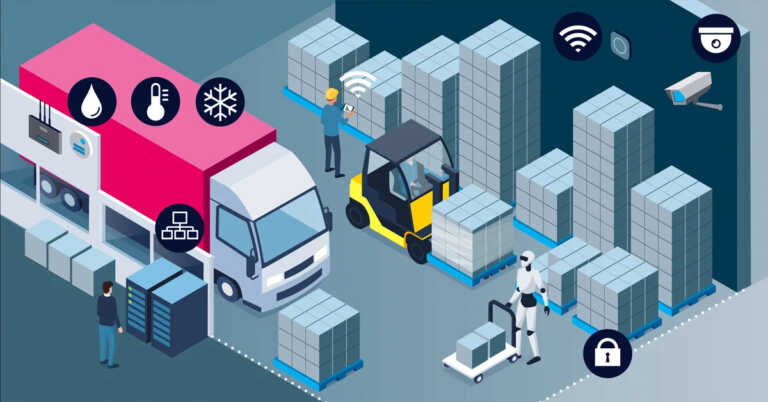 Monitoring von automatisierten Lagerhallen