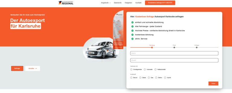 Autoexport in Karlsruhe: Der umfassende Service für schnellen und stressfreien Fahrzeugverkauf